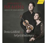 Johannes Brahms Johannes Brahms: Sonatas for Violin and Piano (CD) Album