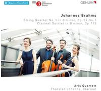 Johannes Brahms Johannes Brahms: String Quartet No. 1 in C Minor, Op. 51, N (CD)