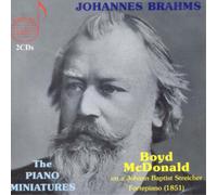 Johannes Brahms Johannes Brahms: The Piano Miniatures (CD) Album