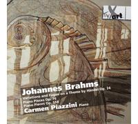 Johannes Brahms Johannes Brahms: Variations and Fugue On a Theme By Händel. (CD)