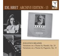 Johannes Brahms Johannes Brahms: Variations On a Theme By Handel, Op. 24/.. (CD)