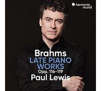 Johannes Brahms Brahms: Late Piano Works, Opp. 116-119 (CD) Album