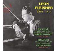 Johannes Brahms Leon Fleisher: Live: Brahms: Piano Concerto No. 1/Mozart: P (CD)