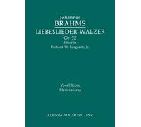 Johannes Brahms Liebeslieder-Walzer, Op.52 (Tascabile)