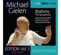 Johannes Brahms Michael Gielen: Brahms - The Symphonies - Volume 3 (CD) Box Set