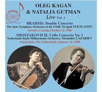 Johannes Brahms Oleg Kagan & Natalia Gutman: Live - Volume 1 (CD) Album