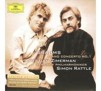 Johannes Brahms Piano Concerto No. 1 (Rattle, Berliner Phil., Zimerman) (CD)