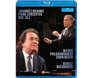 Johannes Brahms: Piano Concertos Nos. 1 & 2 (Blu-ray) Brahms Buchbinder