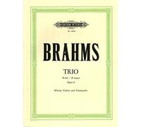 Johannes Brahms-Piano Trio No. 1 In B Major, Op. 8-Score and Parts