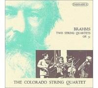 Johannes Brahms - Qrt String 1/2