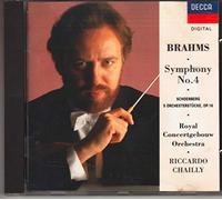 Johannes Brahms/Schoenberg – Chailly – Sinfonia n. 4