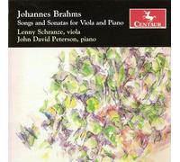 Johannes Brahms Songs & Sonatas for Viola & Piano (CD)