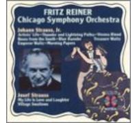 JOHANNES BRAHMS Strauss Waltzes - Fritz Reiner & The Chicago Symphony Orche (CD)