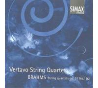 Johannes Brahms String Quartets Op. 51 (Vertavo String Quartet) (CD) Album