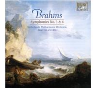 JOHANNES BRAHMS Symphonies 3 & 4 (CD)