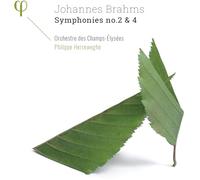 Johannes Brahms Brahms: Symphonies No. 2 & 4 (CD) Album
