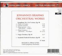 Johannes Brahms - Symphony 4, Tragic Overture, Academic Festival (UK Import)