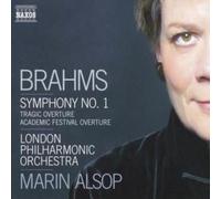 Johannes Brahms Symphony No. 1, Tragic Overture (Alsop, Lpo) (CD) Album