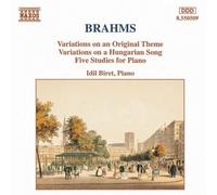 Johannes Brahms Variations On an Original Theme / Variations On a Hungarian (CD)