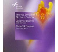 Johannes Brahms Violin Concerto/symphony No.4 (Zehetmair, Northern Sinfonia (CD)