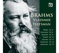 Johannes Brahms Vladimir Feltsman: Brahms (CD) Album