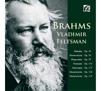 Johannes Brahms Vladimir Feltsman: Brahms (CD) Album