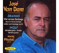 Johannes Brahms/Wolf by Van Dam,Jose (2007-07-10)