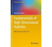 Johannes Lederer Fundamentals of High-Dimensional Statistics (Tascabile)