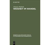 Johannes Marböck Weisheit im Wandel (Copertina rigida)