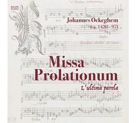 Johannes Ockeghem Johannes Ockeghem: Missa Prolationum (CD) Album