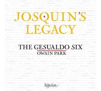 Johannes Ockeghem The Gesualdo Six: Josquin's Legacy (CD) Album
