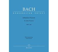 JOHANNES PASSION BWV 245 - arrangiamento per pianoforte [Note/spartito] Compositore: Bach Johann Sebistan