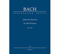 Johannes-Passion BWV 245. BÄRENREITER URTEXT. Studienpartitur, Urtextausgabe