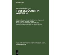 Johannes Strauss Florian Dau Kleiderteufel. Tanzteufel. Hure (Copertina rigida)