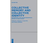 Johannes Unsok Ro Collective Memory and Collective Identity (Copertina rigida)