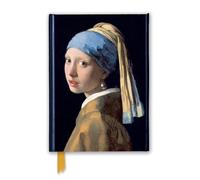 Johannes Vermeer: Girl with a Pearl Earring (Foiled Journal)