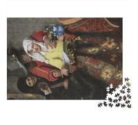 Johannes Vermeer Pittura ad olio Puzzle, Dipinti Di Fama Mondiale Puzzles, Impegnativi Da Puzzle Sostenibile Premium Riunione Di Famiglia Gioco Educativo Giocattoli 1000pcs