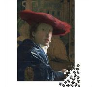 Johannes Vermeer Puzzle in Legno, Puzzles opere d'arte famose nel mondo, Regalo Di San Valentino, Rompicapo museo 1000 Pezzi, Puzzle Impegnativi, Per Esercitare La Logica, 1000 Pcs