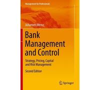 Johannes Wernz Bank Management and Control (Tascabile)