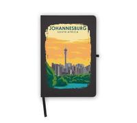 Johannesburg Sud Africa Notebook, pagine bianche, copertina in ecopelle, agenda, diario, quaderno di lavoro