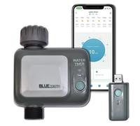 johgee Computer Irrigazione Giardino con Hub WiFi, Impermeabile IPX5, Irrigazione Automatica, Timer Acqua per Giardino Prato