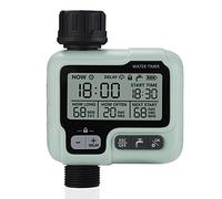 Johgee Irrigatore Giardino Timer per Irrigazione Giardino computer irrigazione IPX5 Timer automatico dell'acqua Facile Controlla
