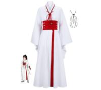 JOHLCR Costumi Cosplay Anime Hell's Paradise: Jigokuraku Completo Kimono Unisex Halloween Carnival Vestiti da Festa Costume Outfits per Adulti Costumi E Accessori,Bianca,XL