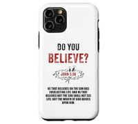 John 3:36 He That Believes Not The Son Shall Not See Life Custodia per iPhone 11 Pro