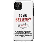 John 3:36 He That Believes Not The Son Shall Not See Life Custodia per iPhone 11 Pro Max