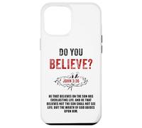 John 3:36 He That Believes Not The Son Shall Not See Life Custodia per iPhone 12 Pro Max