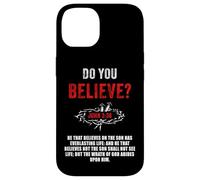 John 3:36 He That Believes Not The Son Shall Not See Life Custodia per iPhone 14