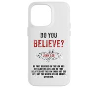 John 3:36 He That Believes Not The Son Shall Not See Life Custodia per iPhone 14 Pro Max