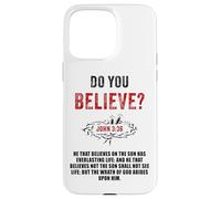 John 3:36 He That Believes Not The Son Shall Not See Life Custodia per iPhone 15 Pro Max