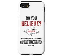 John 3:36 He That Believes Not The Son Shall Not See Life Custodia per iPhone SE (2020) / 7/8